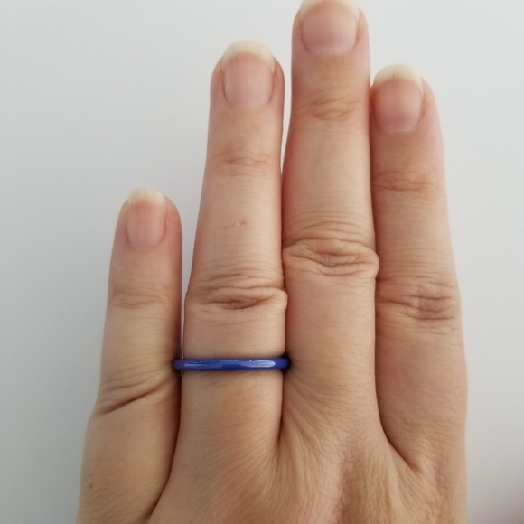 Blue Ceramic Ring - Picture 7 of 8